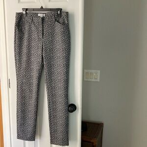 Calvin Klein gray  leopard print pants. DYT Type  2